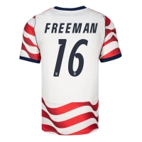 Camiseta Estados Unidos Alex Freeman #16 Primera Equipación Replica Mundial 2026 mangas cortas